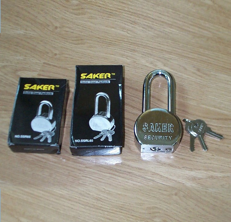 Saker Steel Padlock