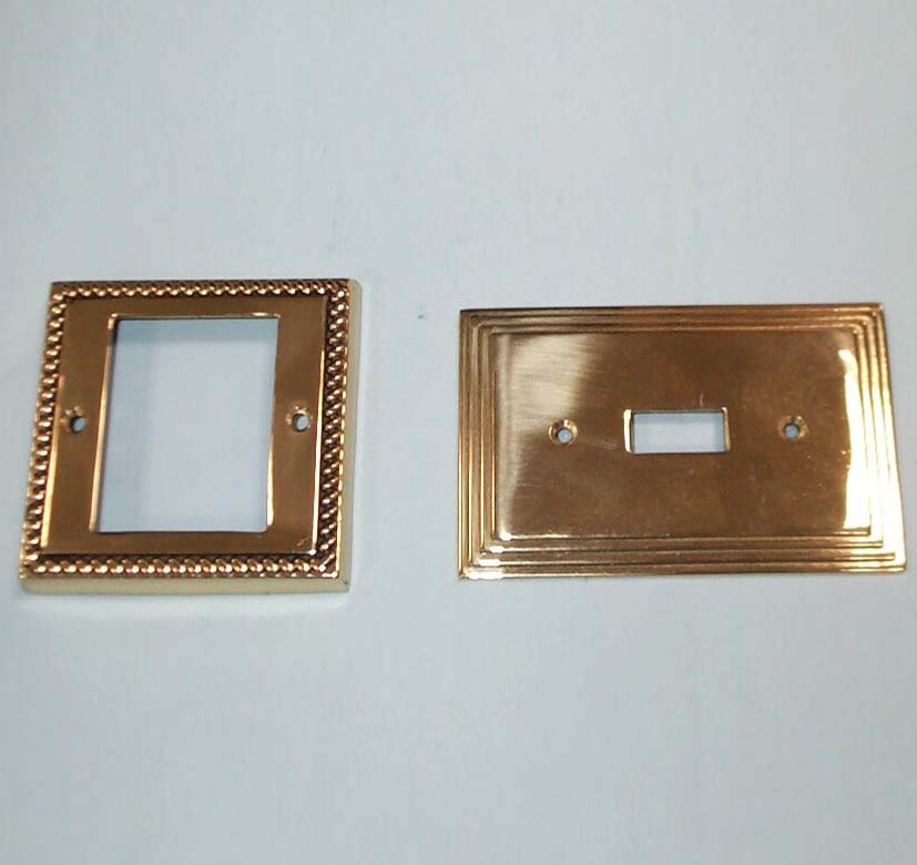 Solid Brass Switch Plate